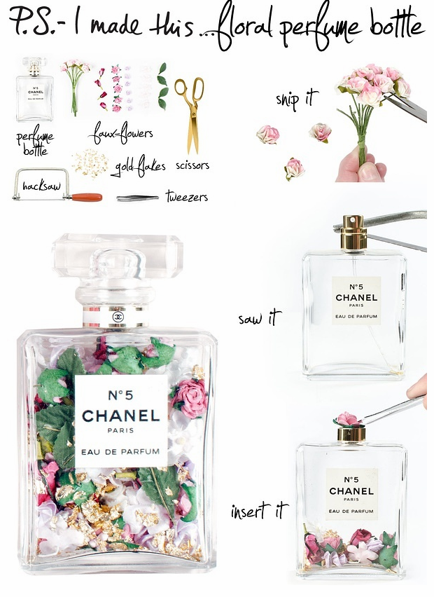 empty perfume bottle