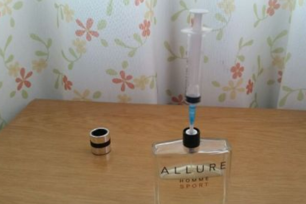 how to refill perfume bottle