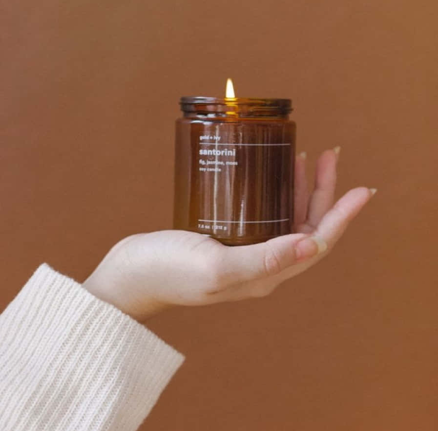 essential oil candles