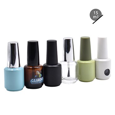 0.5oz gel empty nail polish bottle