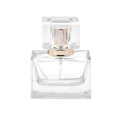 30ml Flat Rectangle Perfume Glass Bottle