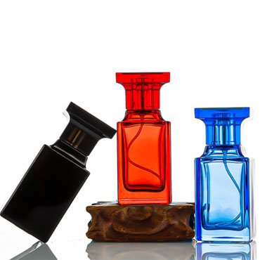 50ml Colorful Coated Glass Perfume Bottle