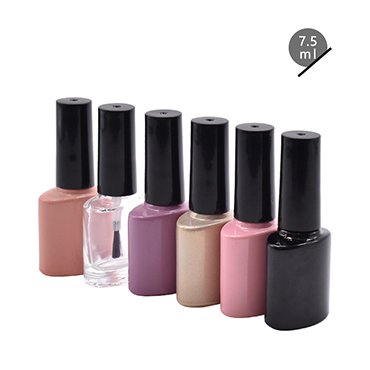 7.5ml nail polish glass bottle