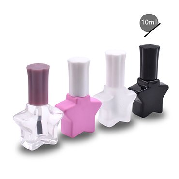 8ml star shape nail polish bottles