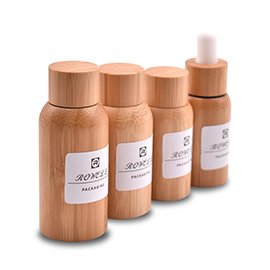 bamboo cover essential oil bottle