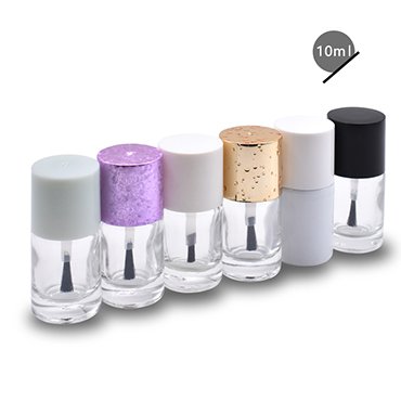 cylinder empty nail polish bottle