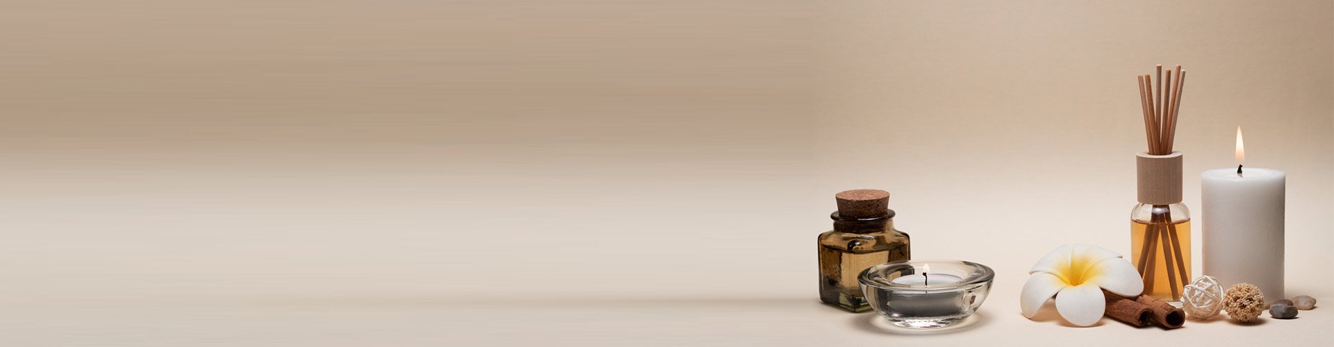 glass diffuser bottle banner