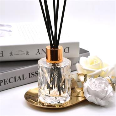 crystals diffuser glass bottle