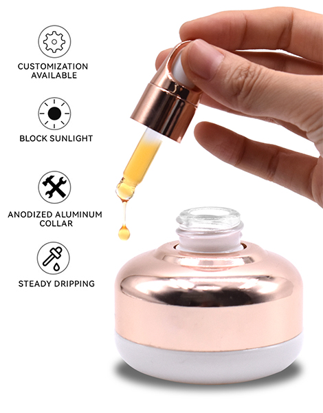 UV Electroplated bottle poster