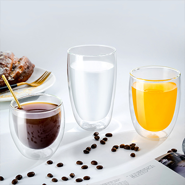 double wall glass cups