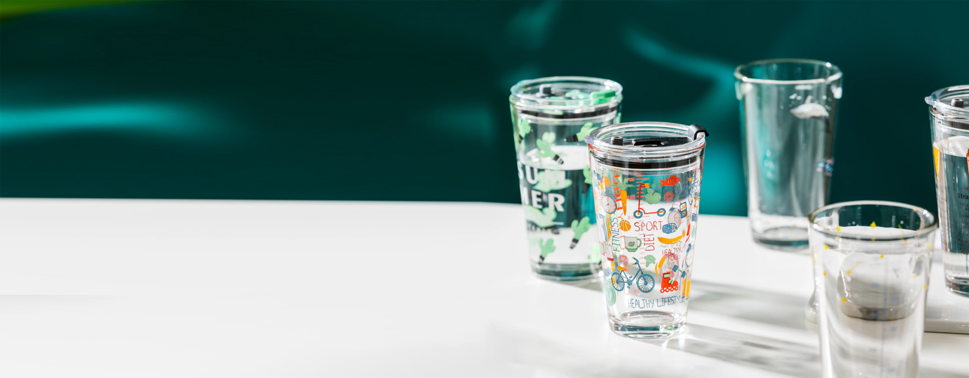 cute glass cups