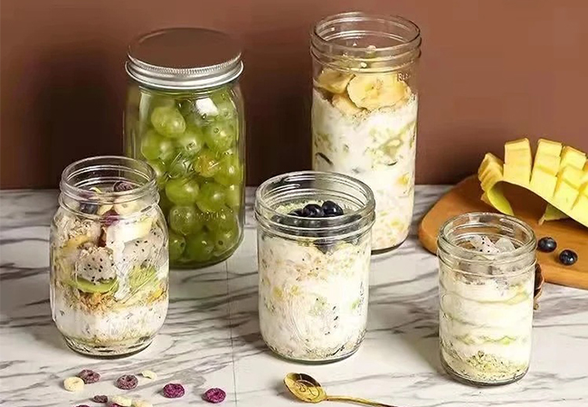 mason jar sizes