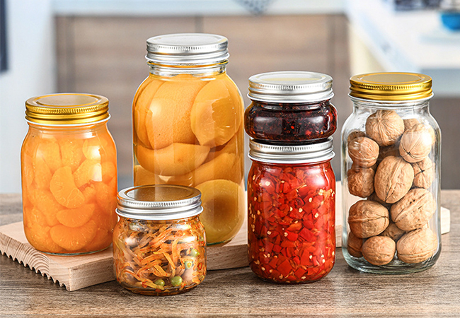 small mason jars
