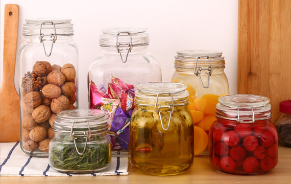 glass mason jar