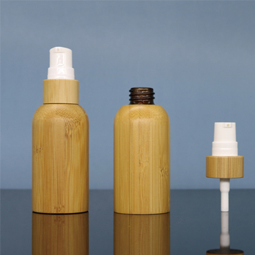Bamboo Lotion Pump Bottles