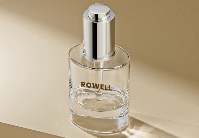 Button Release Glass Dropper Bottle