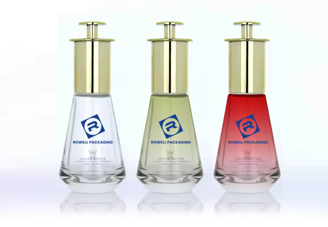 Cosmetic Glass Serum Lotion Bottle
