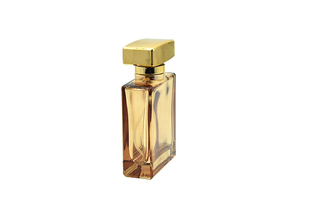 Packaging Gradient Color Brown Gradient Coating Perfume Glass Bottle Manufacturers