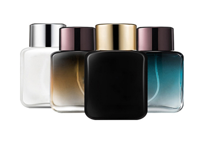 Rounded Edge Cologne Perfume Bottle