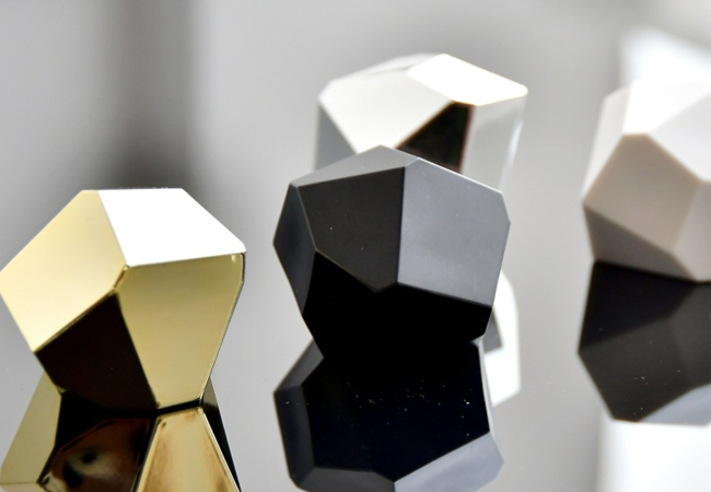 Black Cap Perfume Bottle