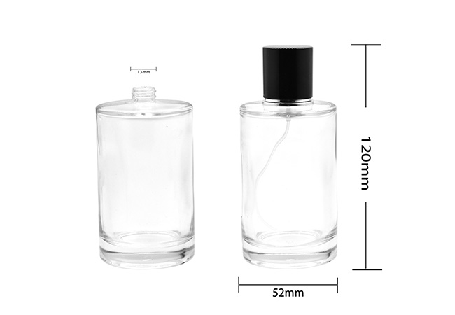 Cologne Perfume Bottle Transparent