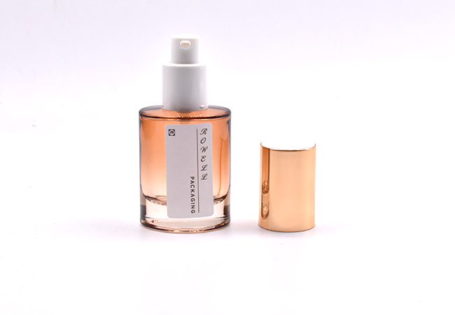 30ml 60ml Press Pump Amber Glass Bottle