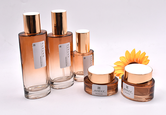 30ml 60ml Press Pump Amber Glass Bottle